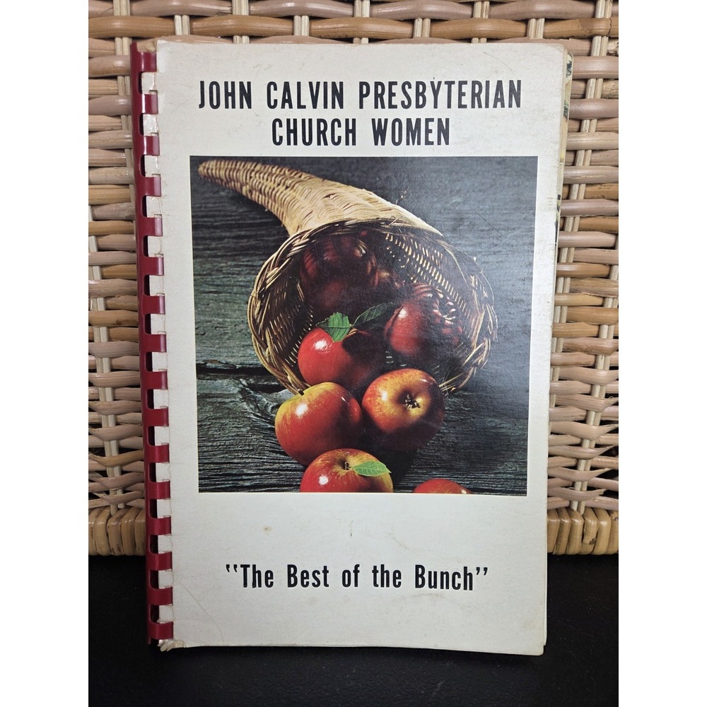 John Calvin Presbyterian Church Salisbury North Carolina Cookbook 1976